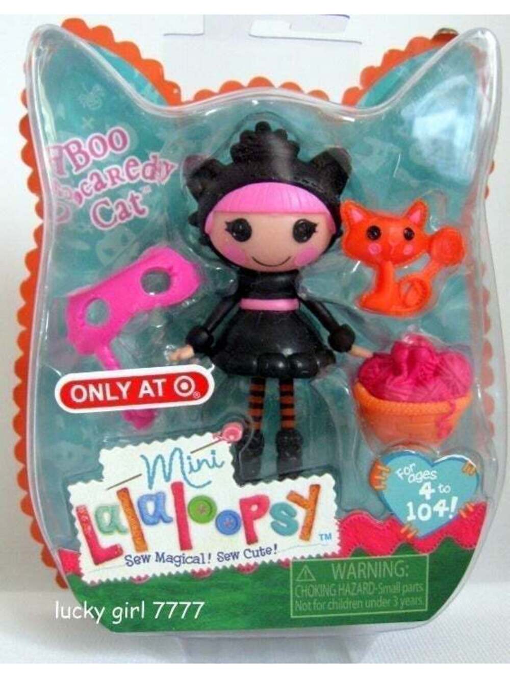LaLaLOOPSY BOO Scaredy Cat Halloween NEW 2014 Target EXCLUSIVE